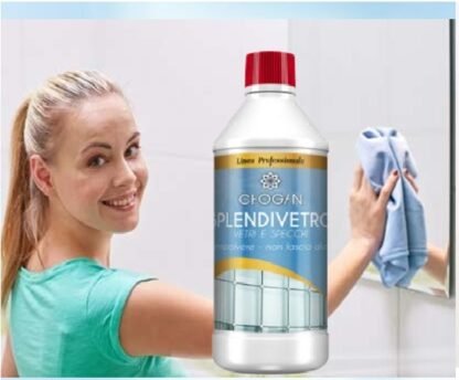 Detergent de curatat geamuri si oglinzi cu actiune de stralucire, Splendivetro